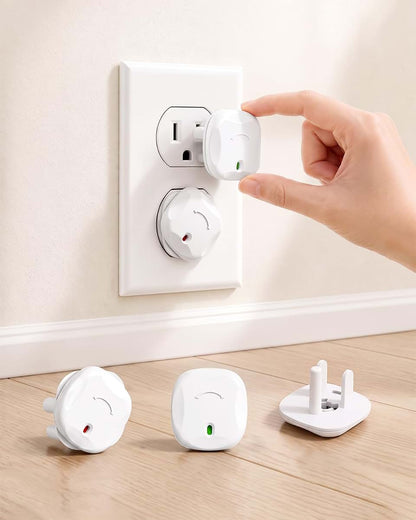 TrusTot Outlet Covers 24 Pack With Rotating Unlock Design