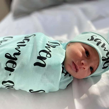 Loving Families Personalized Name Blanket for Baby, Kids and Adults. Customized Monthly Baby Boys. Gift Custom Blanket