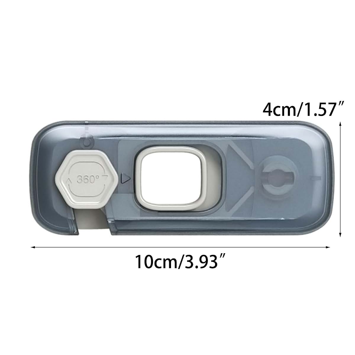 JOKOTI Cabinet Safety Lock for Round Knobs and Handles (photo 2)