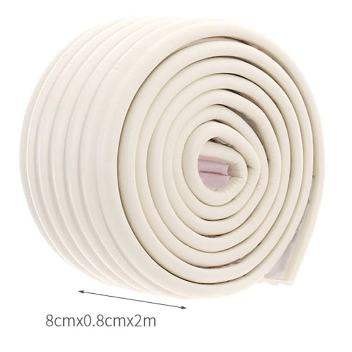 SUNFECILI Baby Proofing Edge Protector Clear Bumper Strip with Adhesive Backing for Furniture Corners