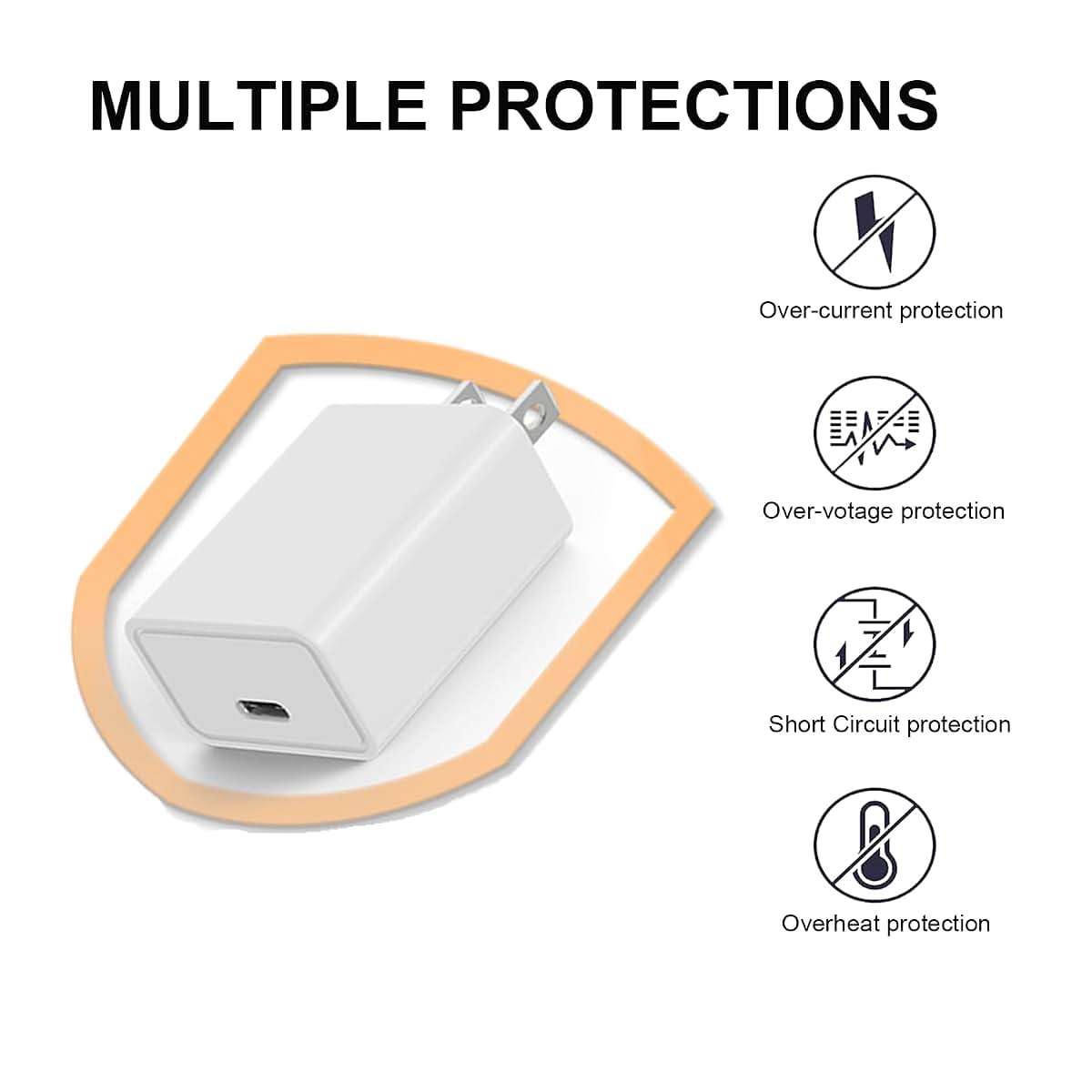 Battery Charger Unit, Recharging Accessory for Household Electronics