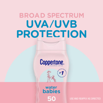 Coppertone WaterBabies Baby Sunscreen Lotion SPF 50