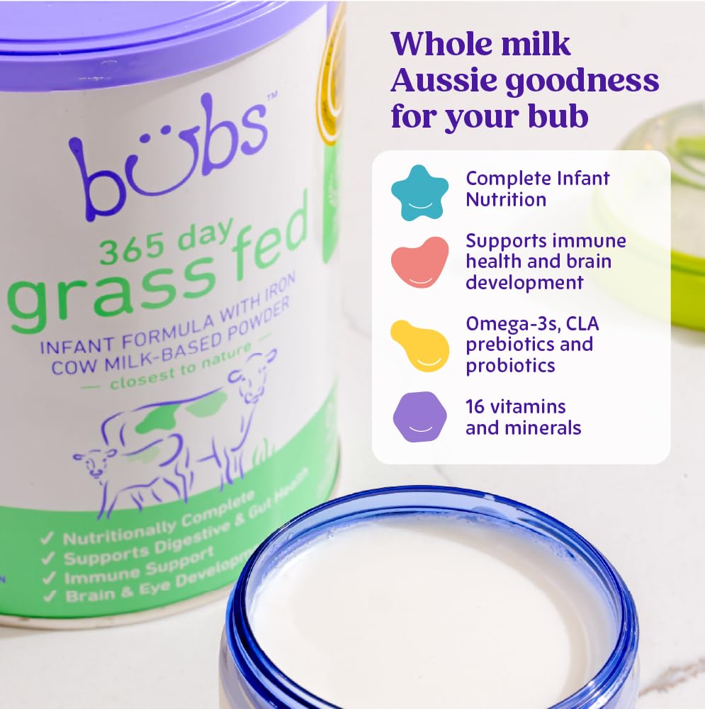 Bubs 365 Day Grass Fed Infant Formula