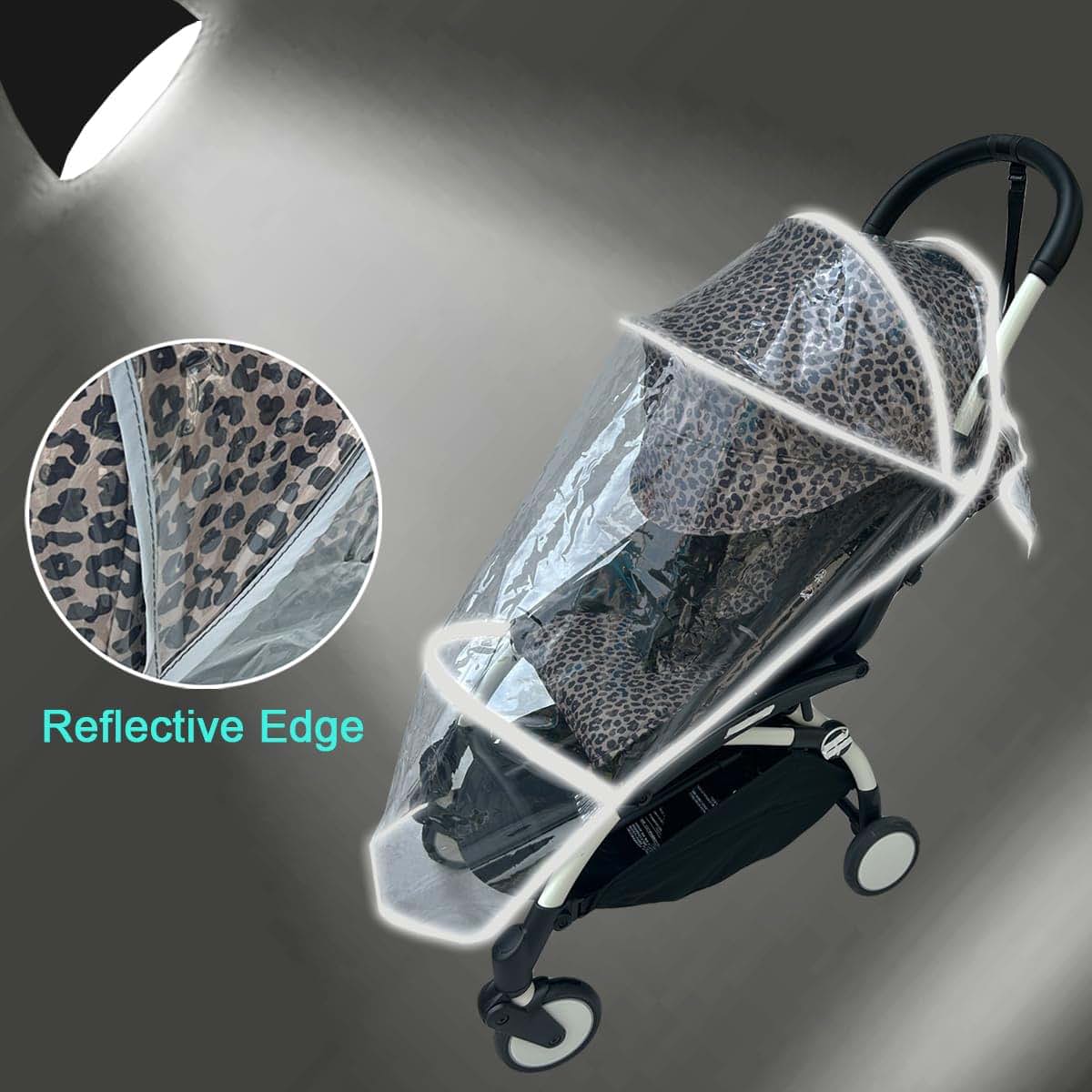 Stroller Accessories Rain Cover Compatible with Babyzen YOYO Series and Stokke YOYO3