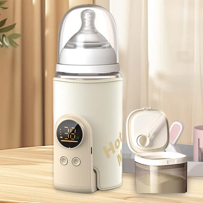 Milk Bottle Warmer - Cordless USB Heater for Feeding Supplies