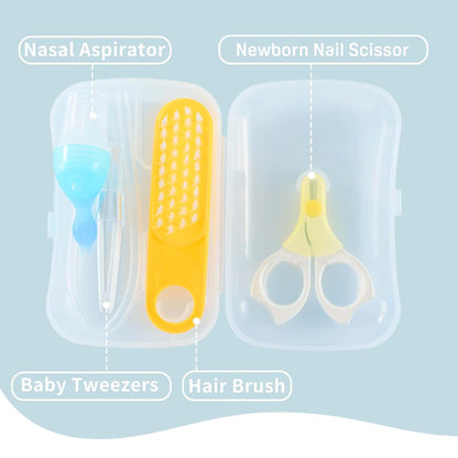 Pigeon 4-In-1 Baby Grooming Kit With Storage Case