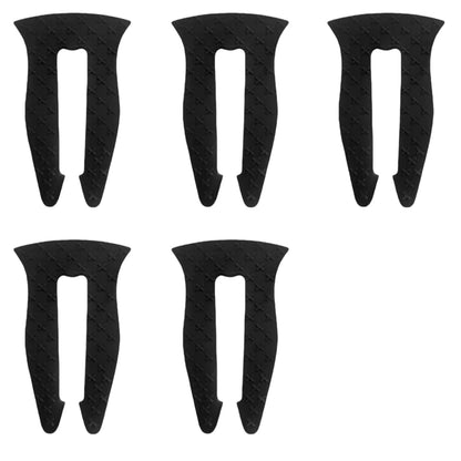 TianMeimate Universal Stove Knob Locks 5-Pack Black Heat Resistant