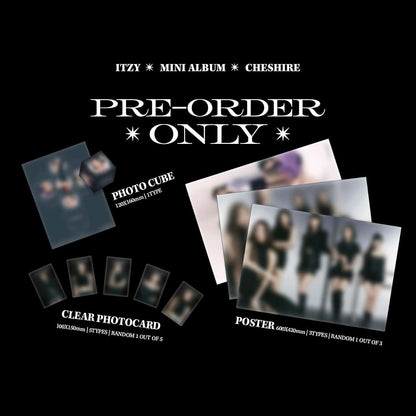 Itzy [Cheshire] Photobook, Photocards, and CD-R Album Collection