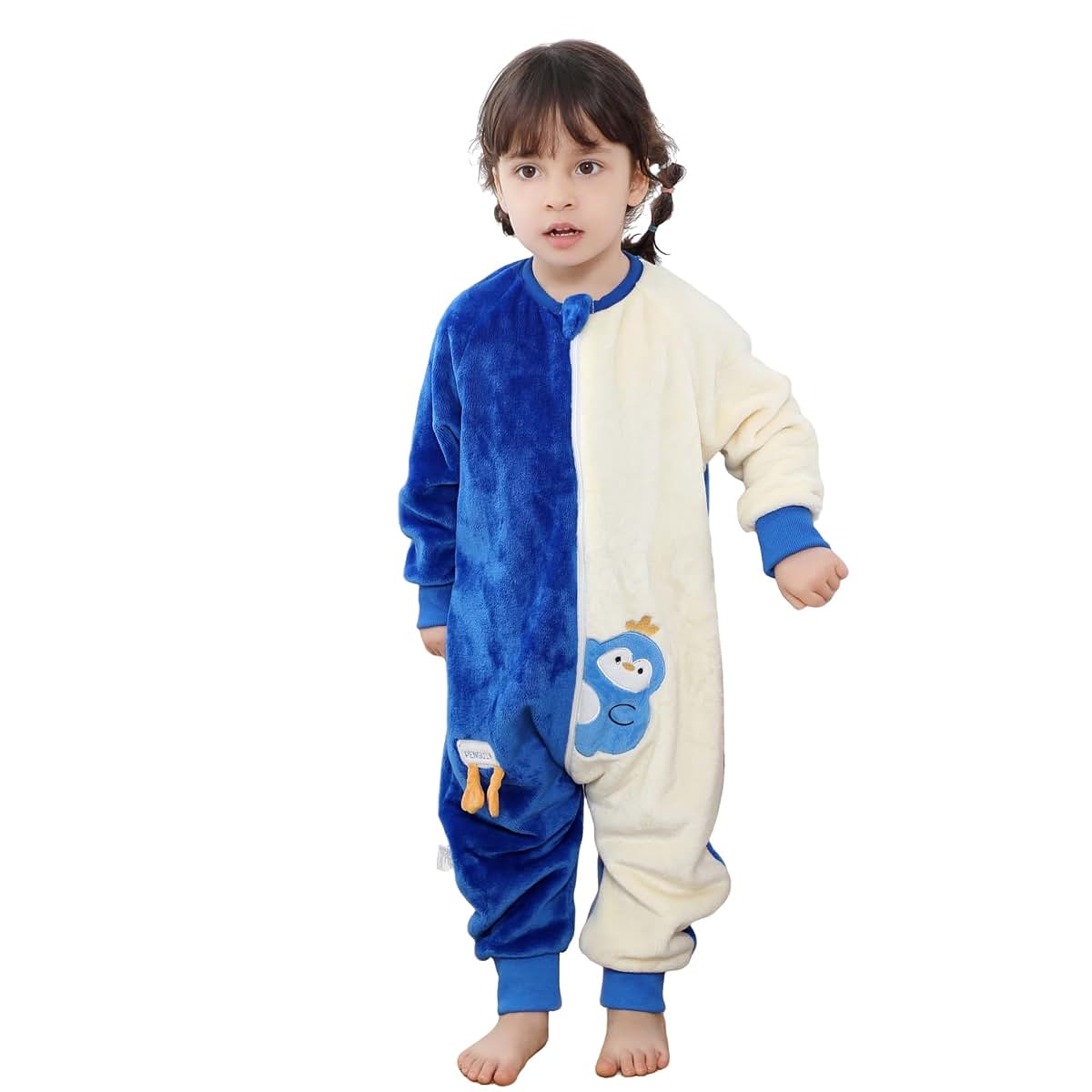 Michley Baby Sleeping Bag Flannel Wearable Blanket 1-6Y