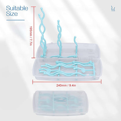 mumisuto Foldable Baby Bottle Drying Rack with Drainer