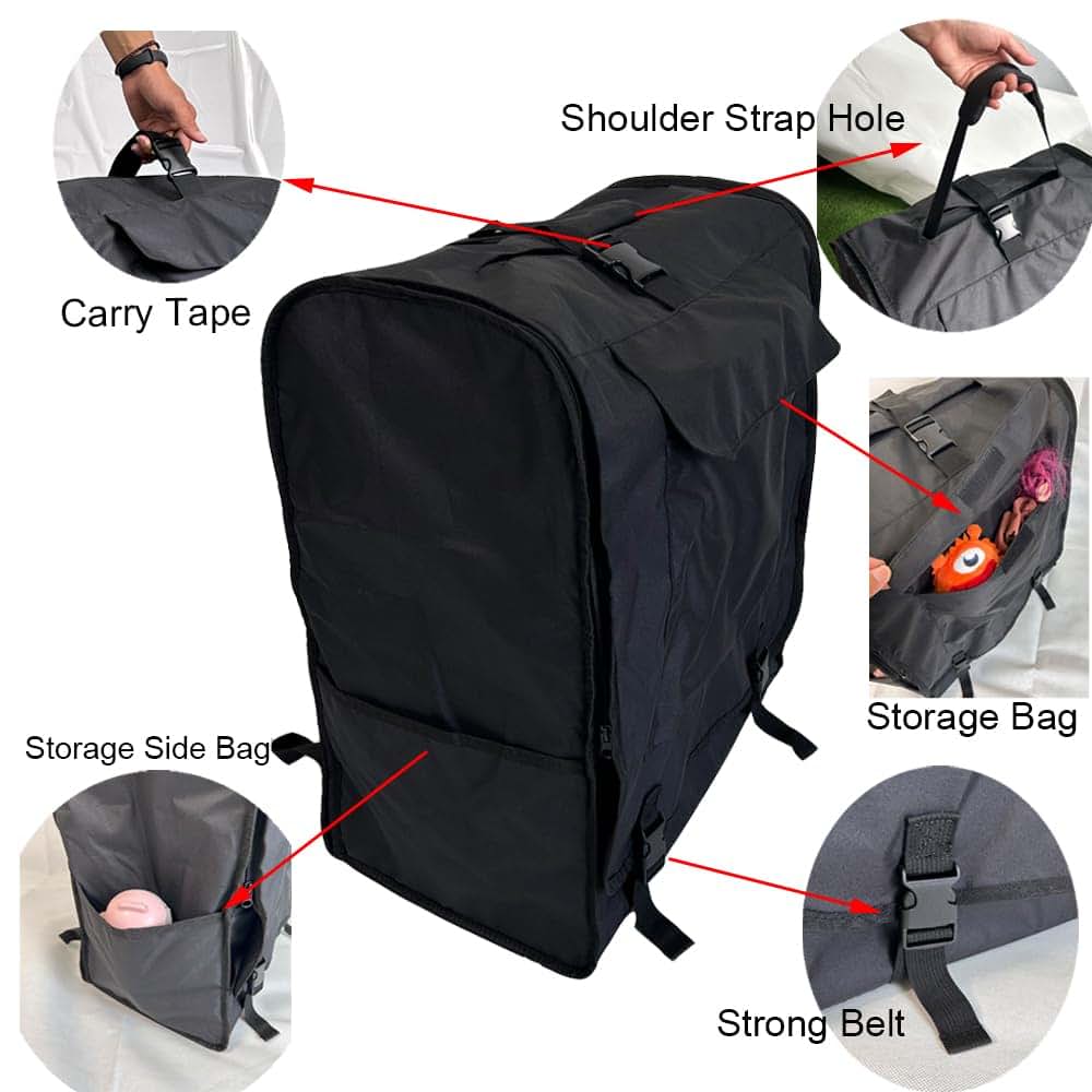 Aictimo Universal Stroller Storage Bag For Travel And Transport (photo 3)
