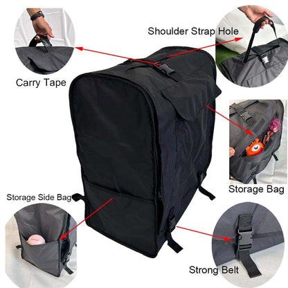 Aictimo Universal Stroller Storage Bag For Travel And Transport (photo 3)