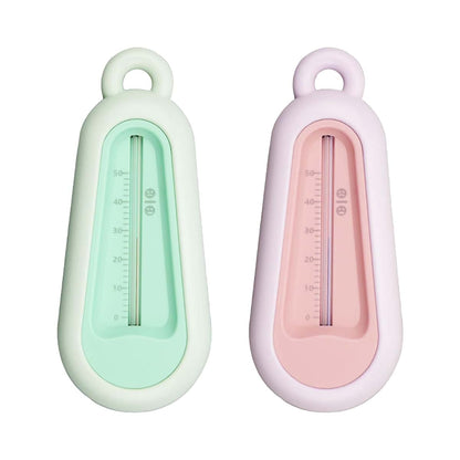 MHADBKH Baby Bath Bathtub Thermometer Grass Green Water Temperature Meter (photo 4)