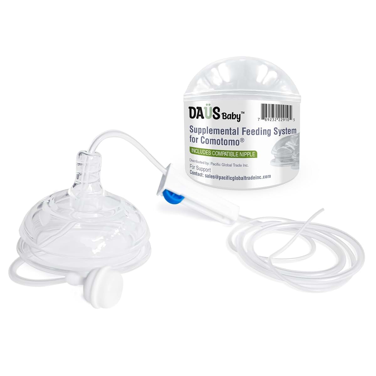 DAUS Supplemental Feeding System SNS Compatible with Comotomo Baby Bottles 5 and 8 oz