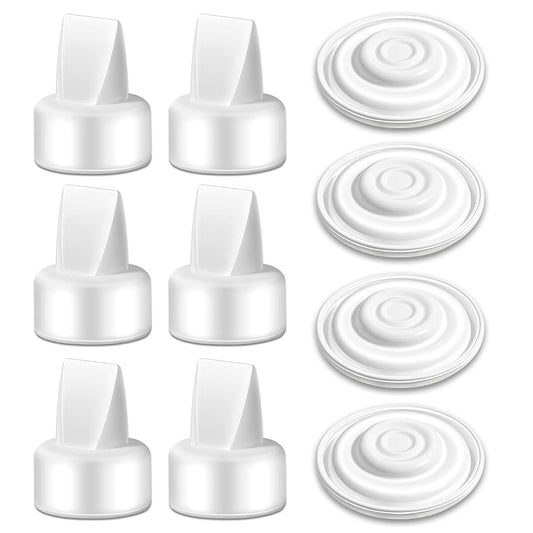 Momstouch 6 Duckbill Valves and 4 Membranes for Spectra S1/S2/9 Plus