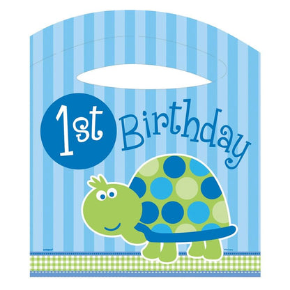 Unique Party 1st Birthday Turtle High Chair Kit | Blue | 4 Pcs (photo 3)