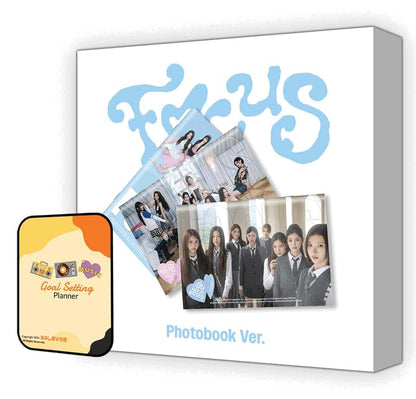 Hearts2Hearts Focus Random Photobook Album with Pre-Order Poster & BolsVos Digital Planner