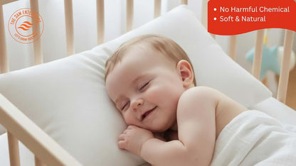 The3amenterprise Toddler Pillowcases, 13x18 Inch White Solid 100% Soft Egyptian (Set of 2) (photo 3)