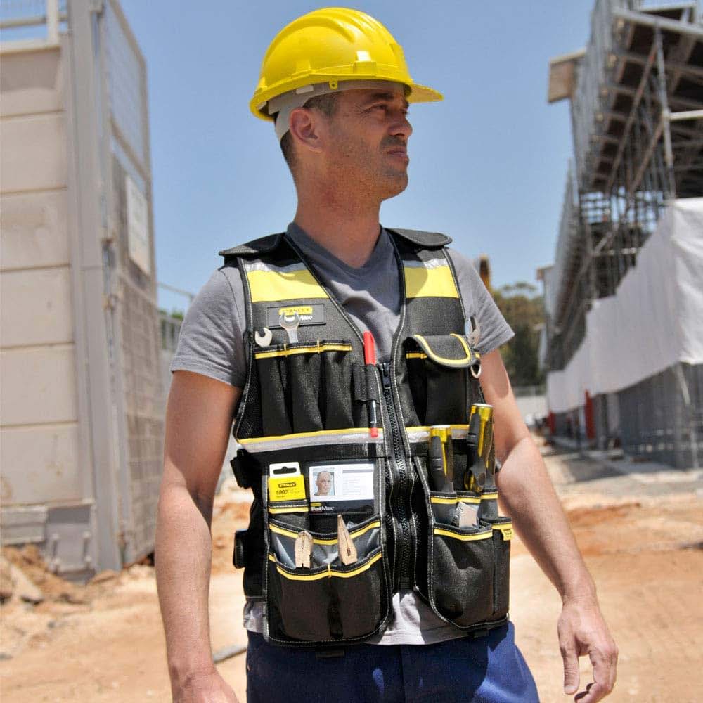 Stanley FatMax Tool Vest In Yellow And Black (photo 3)