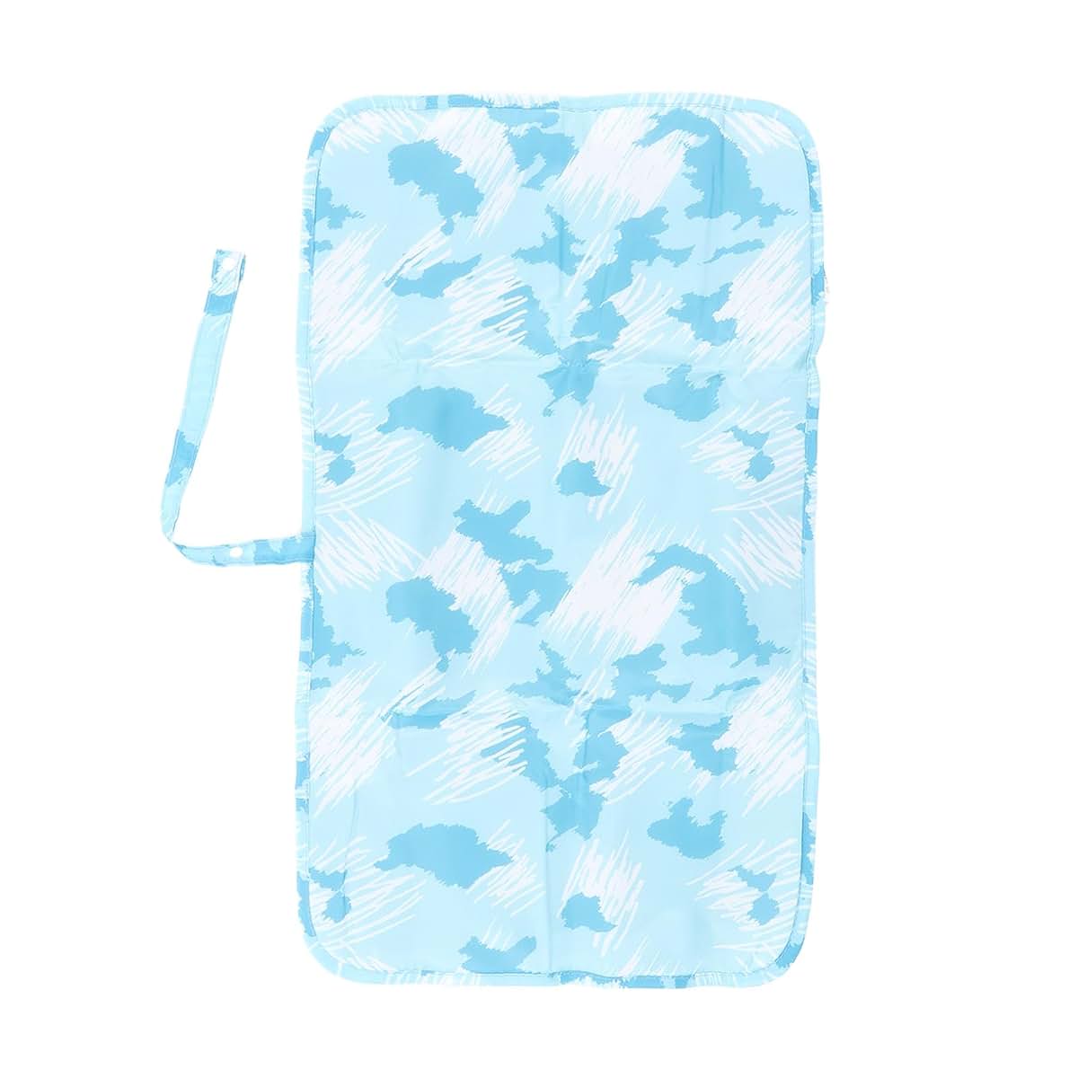 BAOK Baby Changing Pad, Outdoor Skinfriendly Nylon Waterproof Changing Pad for Home (Water Blue Graffiti)