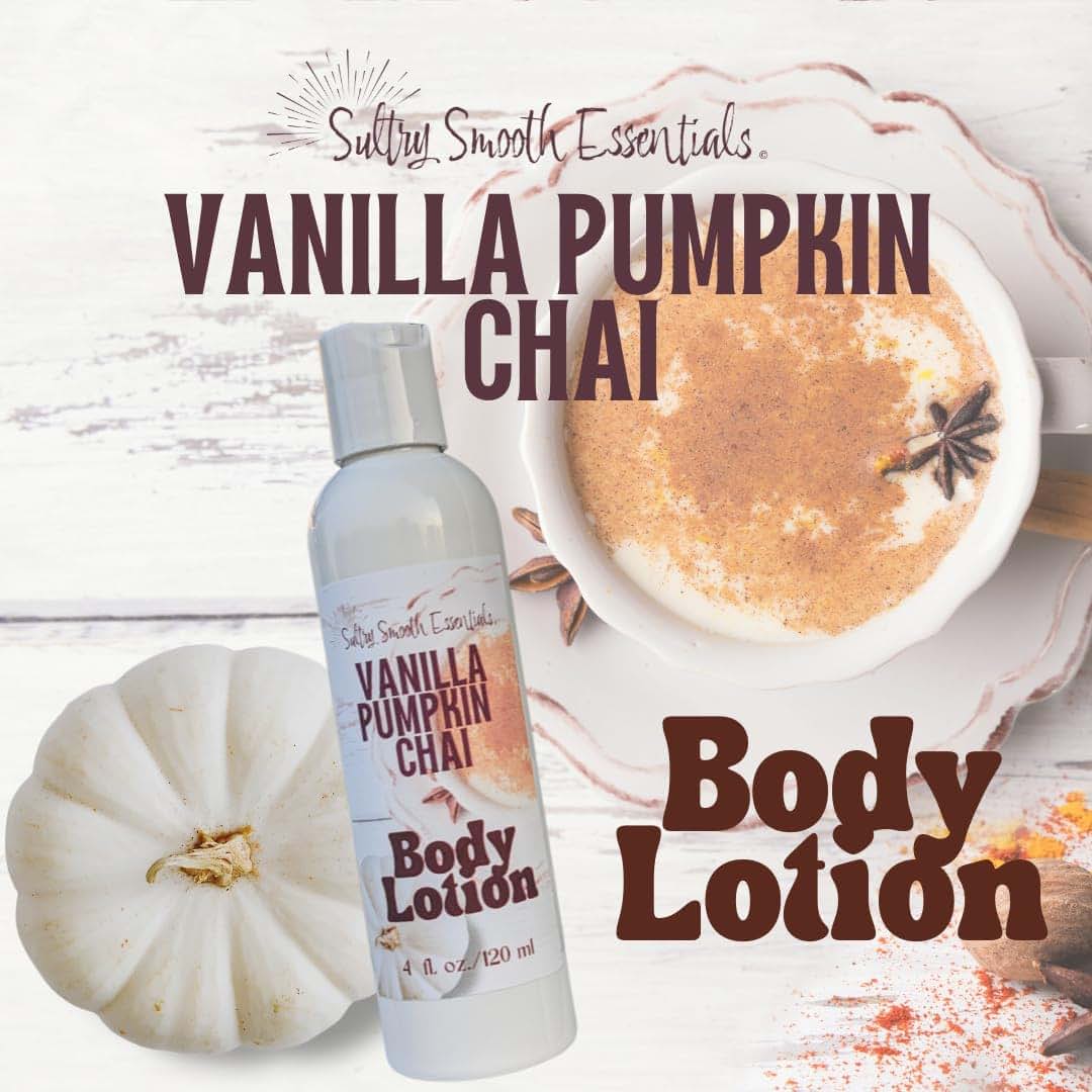 SultrySmooth Essentials Vanilla Pumpkin Chai Body Lotion, 4 oz (photo 2)