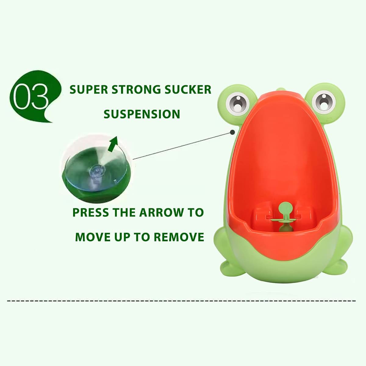 Yunir Yellow Frog Potty Training Urinal For Boys (photo 4)