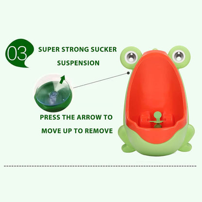Yunir Yellow Frog Potty Training Urinal For Boys (photo 4)