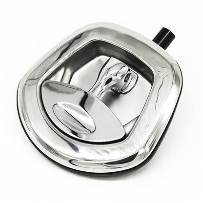 BDPQKPDV Stainless Steel Cabinet Door Lock with Whale Tail Handle