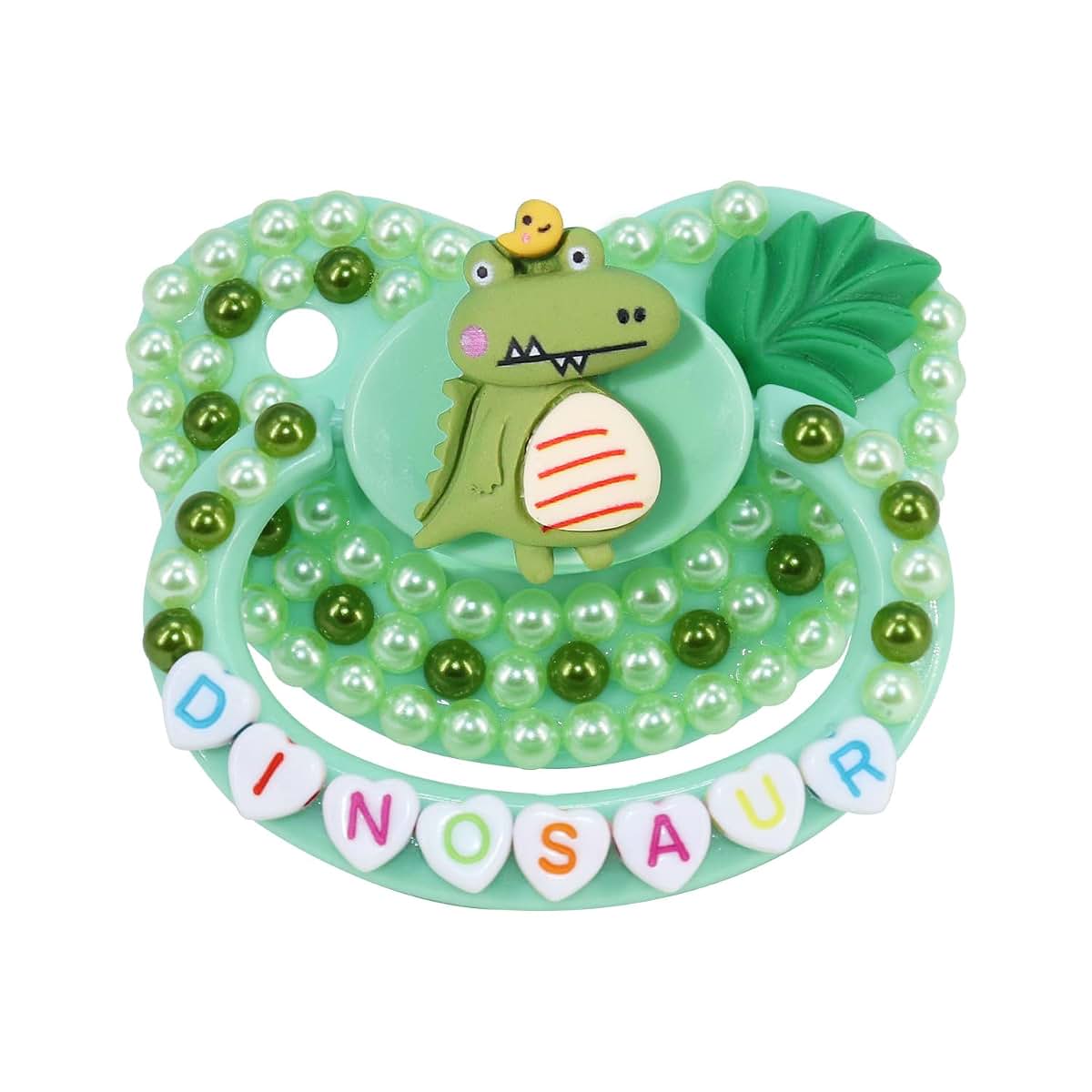 SUNOWE Adult Sized Pacifier Cute Gem Pacifier (Shape 8)