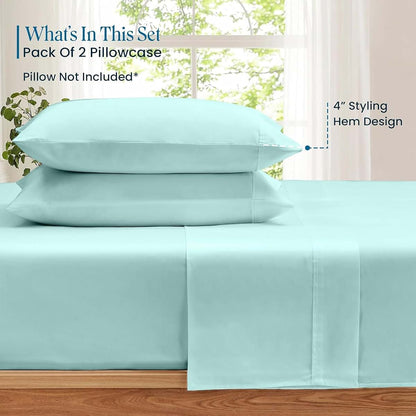The Cloudtuck Linen Toddler Egyptian Cotton Pillow Cases
