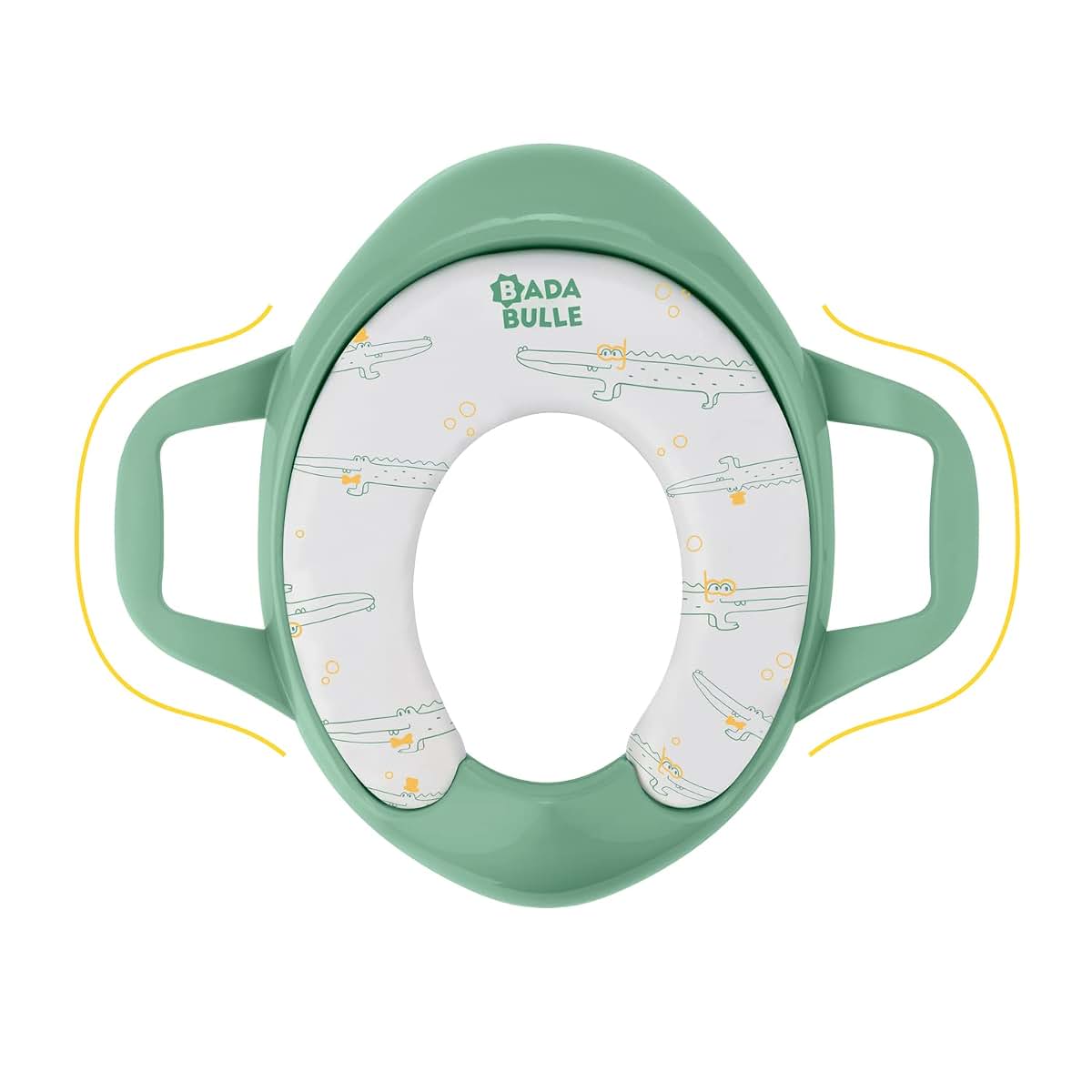 Badabulle Comfortable Potty Training Toilet seat Reducer with Handles Multicolored (photo 3)