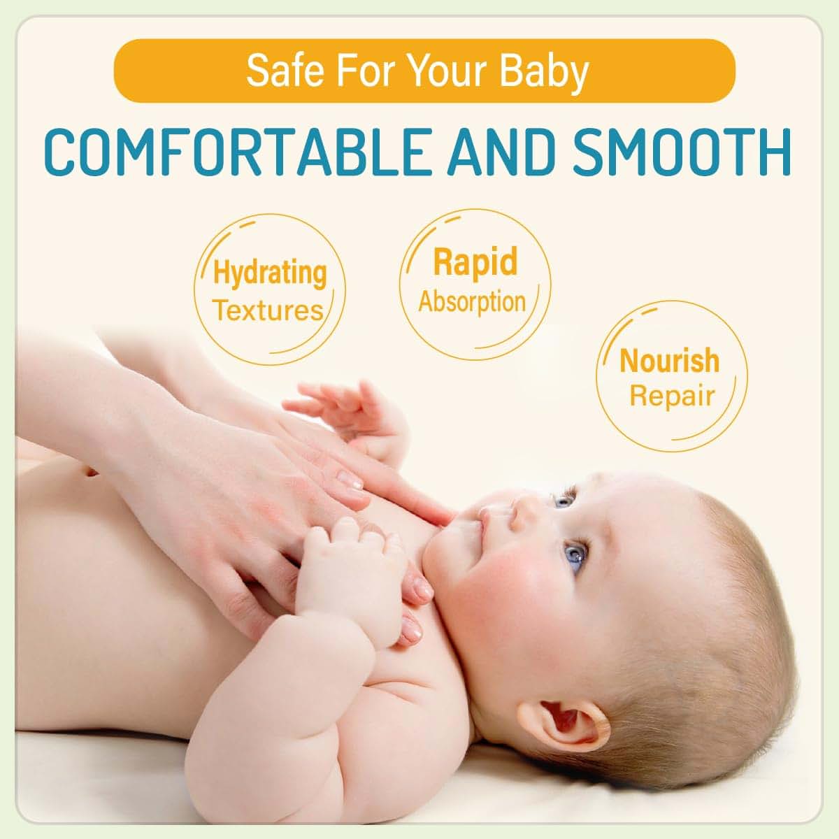 PEGO Baby Heat Rash Cooling Gel Powder, Lightweight Gel Texture, 100ml/3.38oz