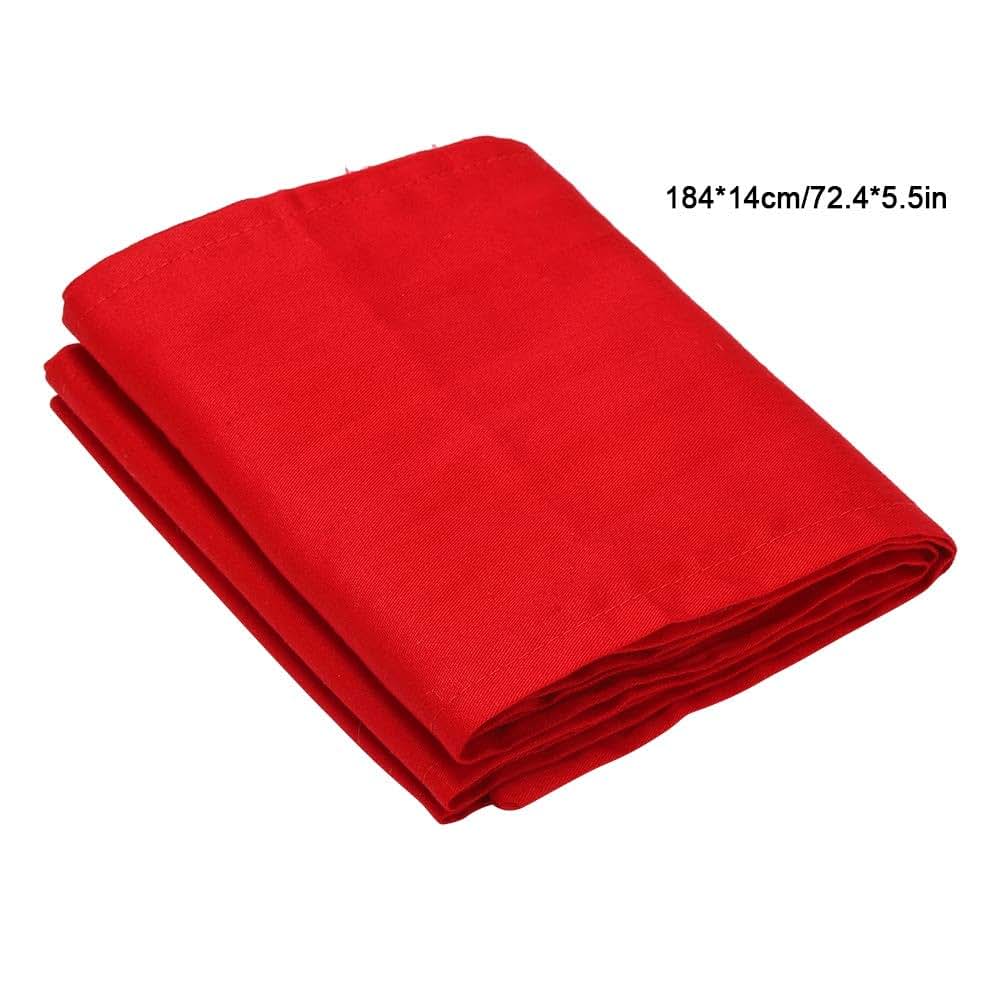 Fdit Newborn Swaddle Wrap with Big Bowknot Sash, Cotton, Red, 72.4x5.5 Inch