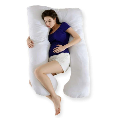 DailyVita Pregnancy Body Pillow, U-Shaped Maternity Support