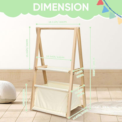 Nursery Storage Bin and Basket Organizer