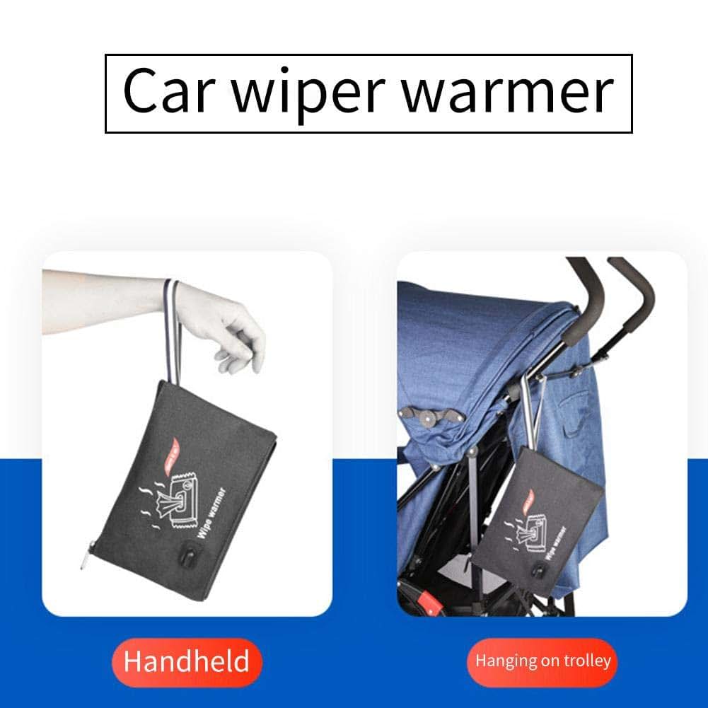Portable Car Wipes Heater Warmer Baby Wipes Thermostat Heating Bag