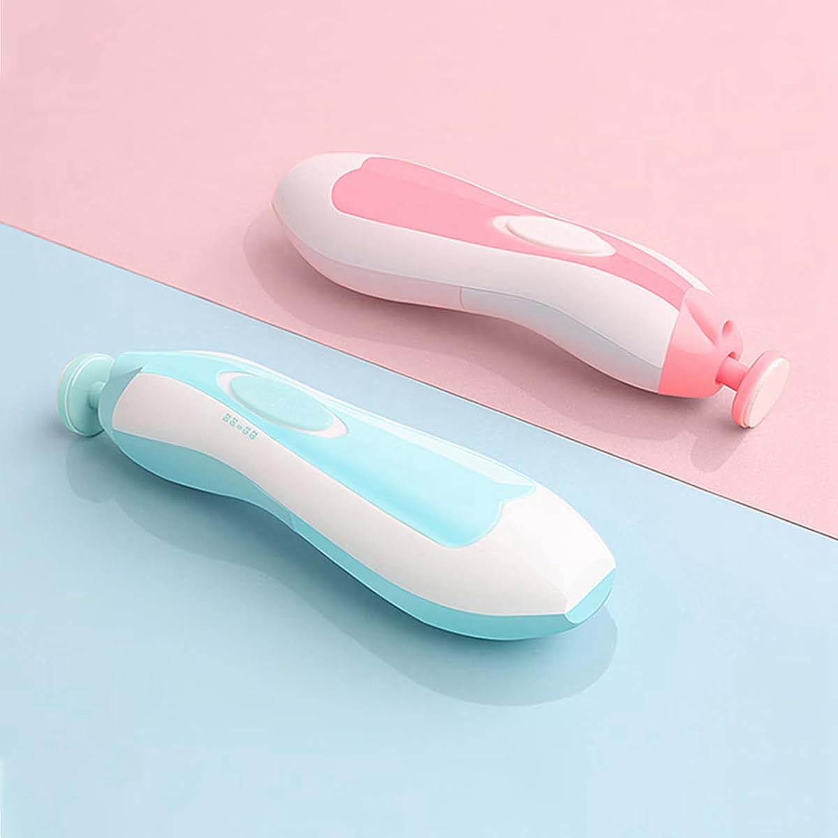 AMONIDA Baby Nail Trimmer Electric,Baby Nail File, Safe Operation, High Efficiency Electric Nail Grinder with Storage (photo 4)
