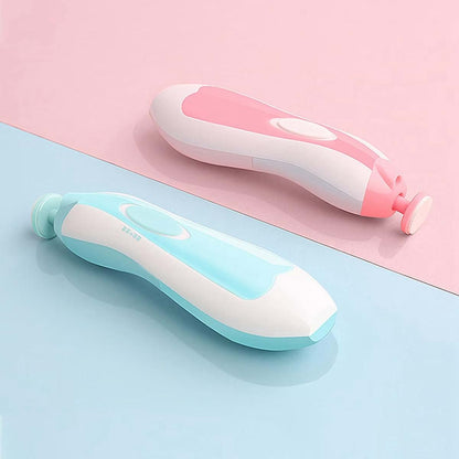 AMONIDA Baby Nail Trimmer Electric,Baby Nail File, Safe Operation, High Efficiency Electric Nail Grinder with Storage (photo 4)