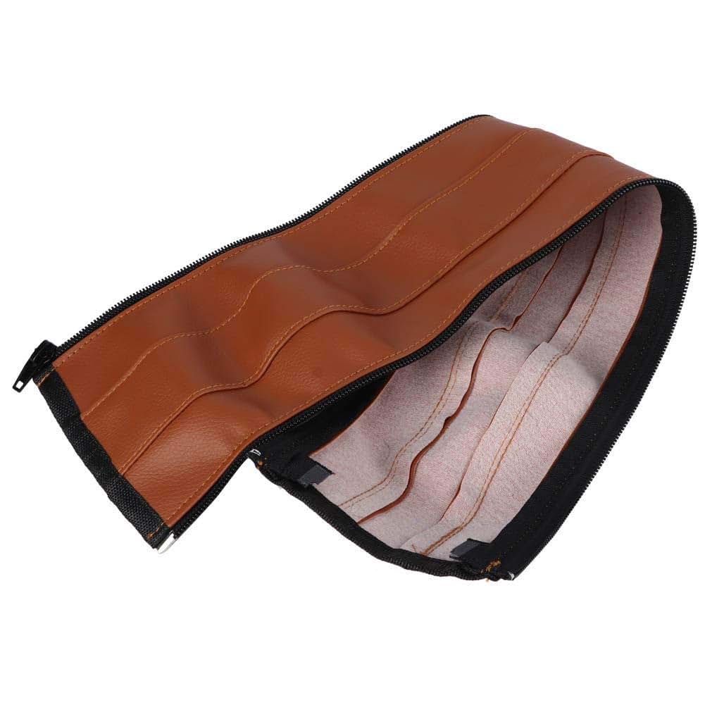 Stroller Handlebar Cover for Armrests | PU Leather Protective Pad
