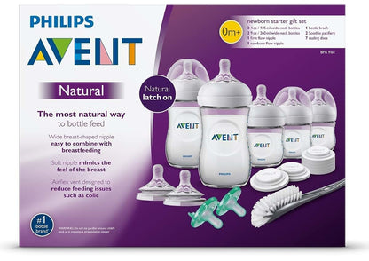 Philips Avent Natural Baby Bottle Newborn Starter Gift Set, SCD206/03 (photo 3)