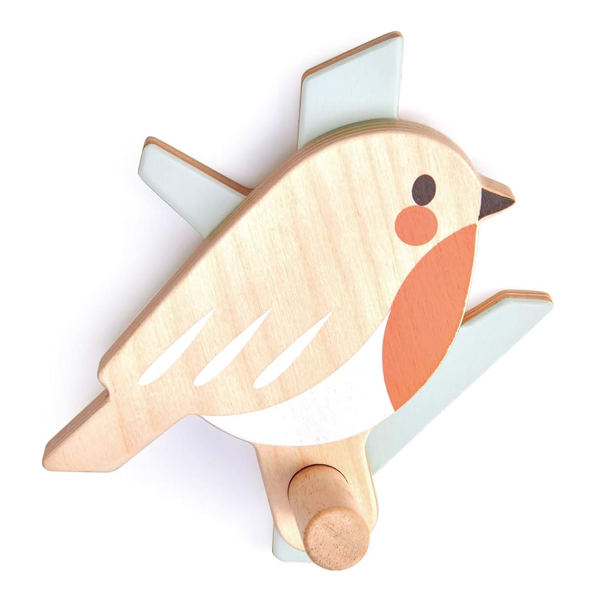 Tender Leaf Toys Forest Hooks Collection - Robin Coat Hook