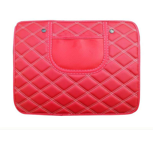MZYLW 2 Pcs Car Seat Back Anti Kick Pad for Lexus - Red