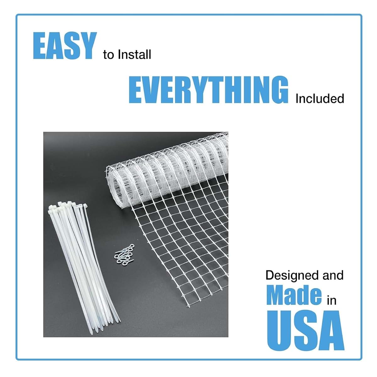 Kidkusion Deck Guard Railing Netting - 20 Foot Natural