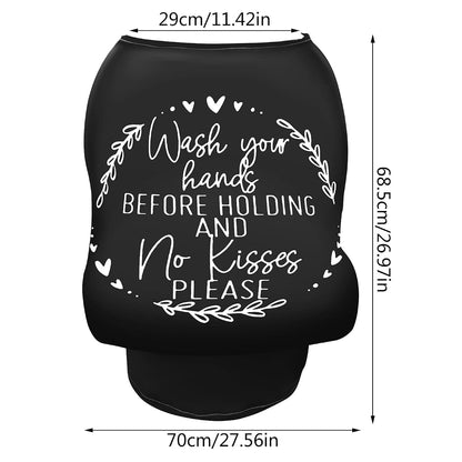 Tttllnn Breathable Nursing Cover With No Touching Sign (photo 3)