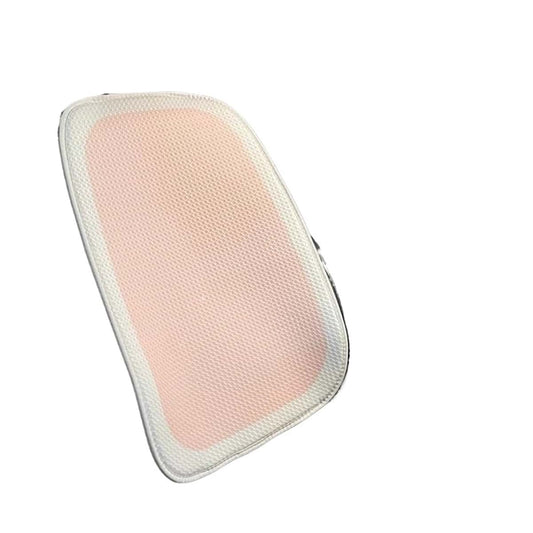 LGSETU Summer Pink White Cooler Cushion Ice Silk Breathable Car Backrest