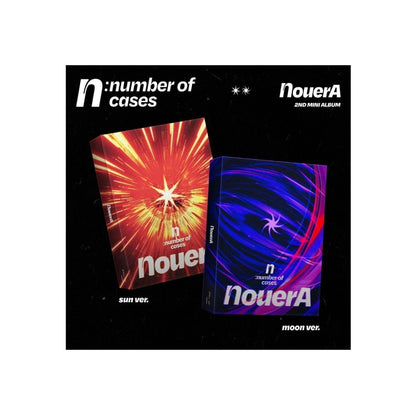 NouerA 2nd Mini Album n: Number of Cases CD + Pre-Order Gift 2 Versions Set