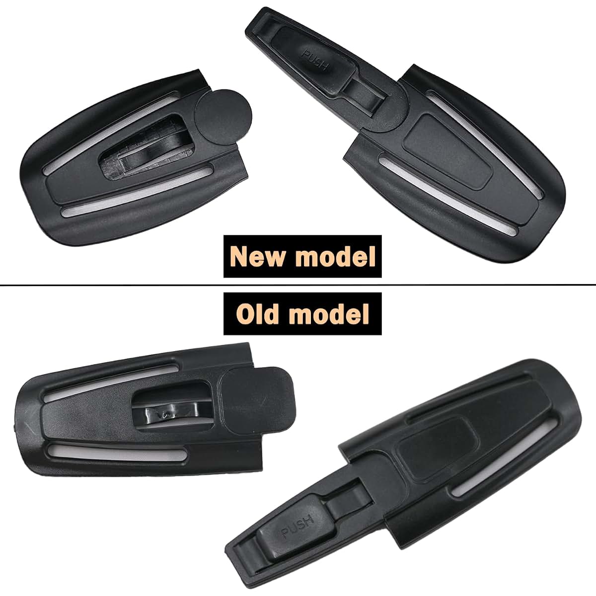 Peixiong Universal Child Seat Chest Harness Clip, Black