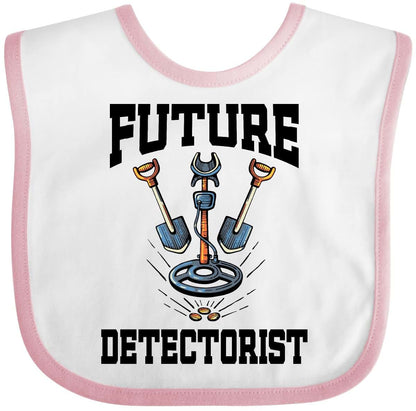 Inktastic Future Detectorist Relic Hunter Baby Bib