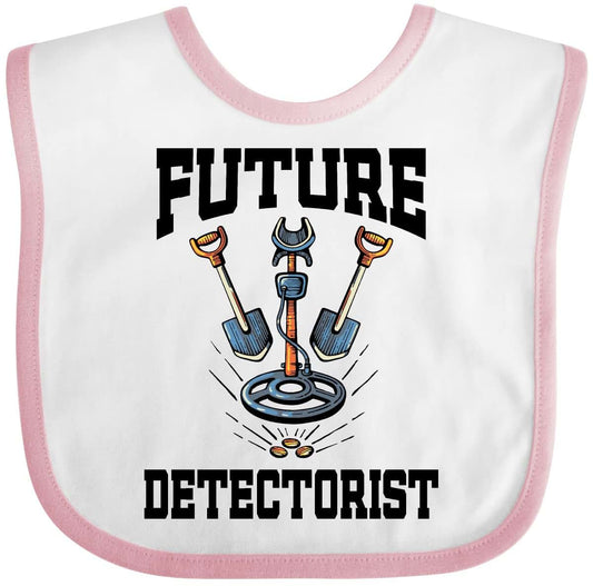 Inktastic Future Detectorist Relic Hunter Baby Bib