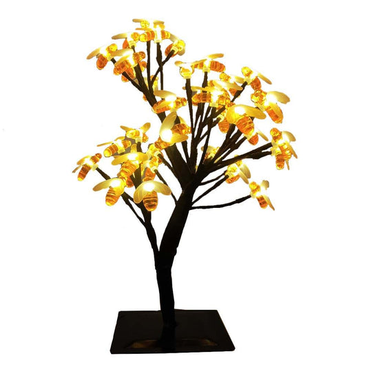 Tqqt Led Honeybee Tree Light With Adjustable Branches